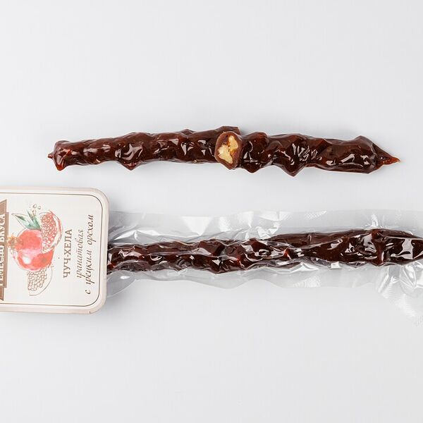 Чурчхела гранатовая с грецким орехом