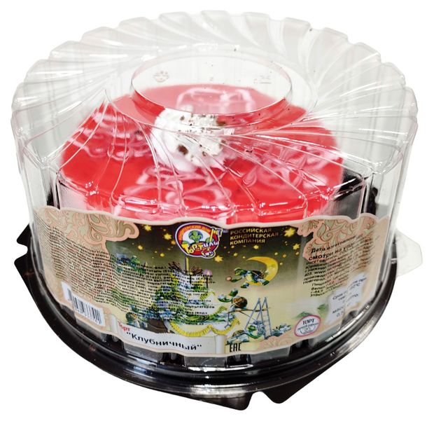 

Торт Кондитерский дом Тортилы Клубничный 520 г