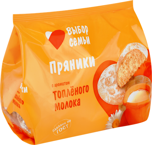 

Пряники Выбор семьи с ароматом топленого молока 300 г