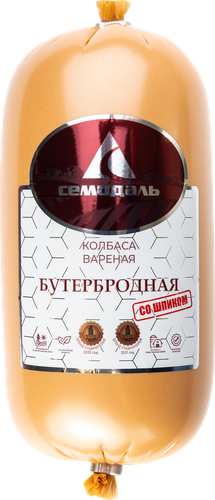 

Колбаса вареная Семидаль Бутербродная 400 г
