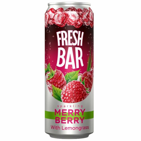 Напиток безалкогольный Fresh Bar Merry Berry сильногазированный 450 мл