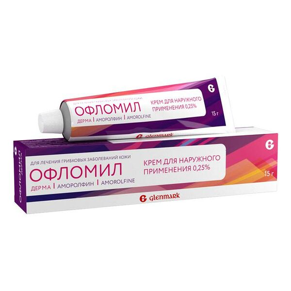Офломил Дерма крем 0.25% 15 г