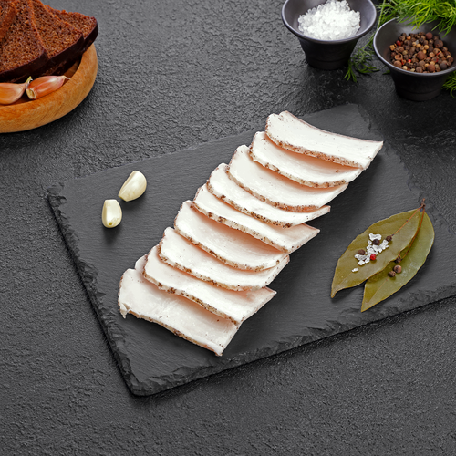 

Шпик свиной Лента Fresh По-домашнему нарезка, весовой