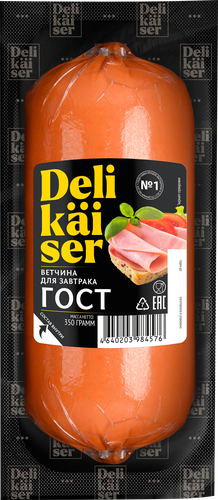 

Ветчина Delikaiser Для завтрака 350 г
