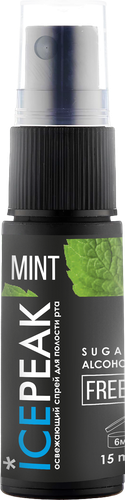 

Освежающий спрей IcePeak для полости рта 15 мл
