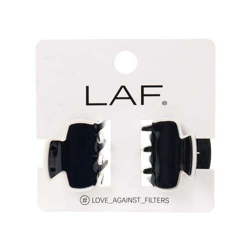 Набор крабов для волос LAF малый Коллекция, синий, 2 шт.