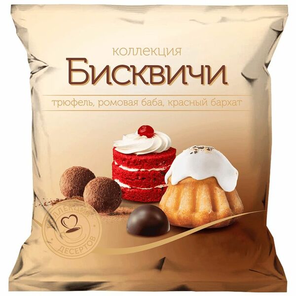Конфеты Кондитер Профи Бисквичи микс 150 г