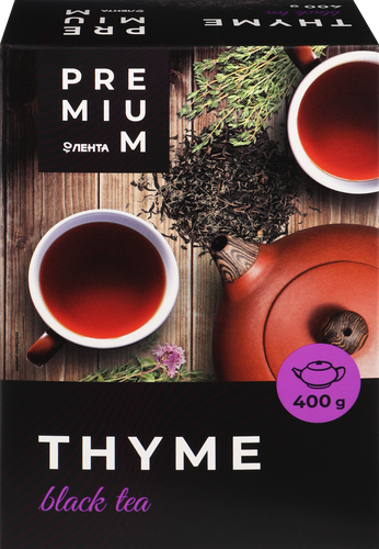 

Чай черный ЛЕНТА PREMIUM с чабрецом 400 г