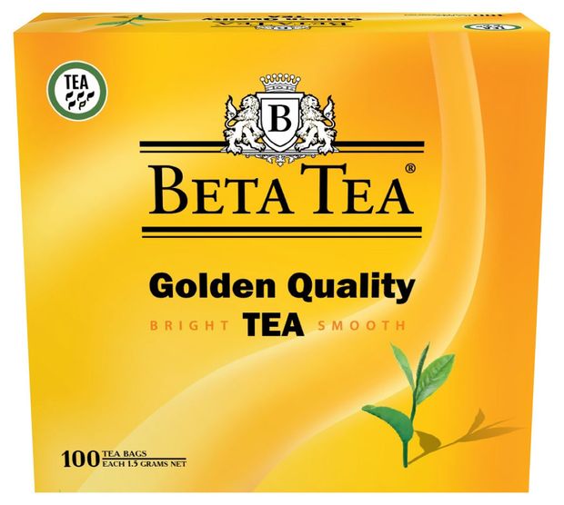 

Чай Beta tea Golden quality черный байховый цейлонский мелколистовой 100 х 1.5 г