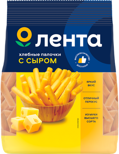 

Палочки Лента хлебные с сыром 200 г