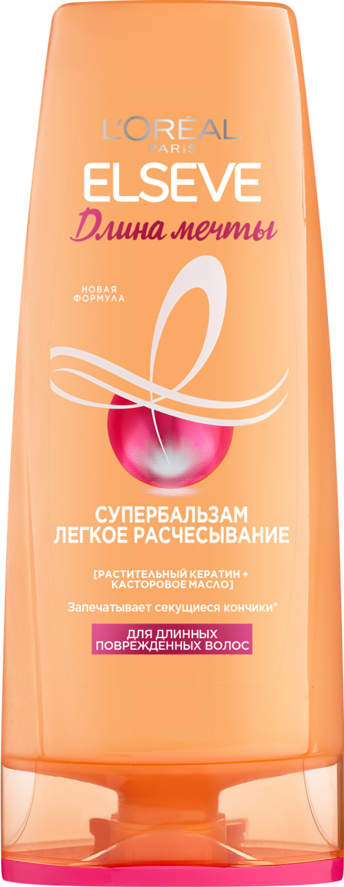 

Супербальзам L'Oreal Paris Elseve Длина Мечты для длинных поврежденных волос 400 мл