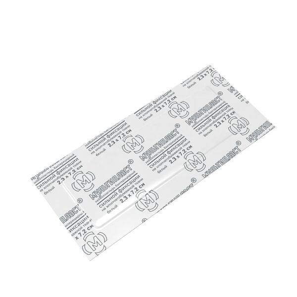 Лейкопластырь Мультипласт бактерицидный 2.3 х 7.2 см 1 шт