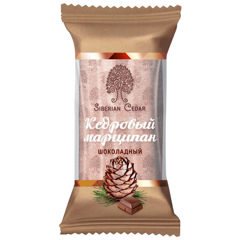 

Батончик марципановый Сибирский кедр Кедровый марципан шоколадный 40 г