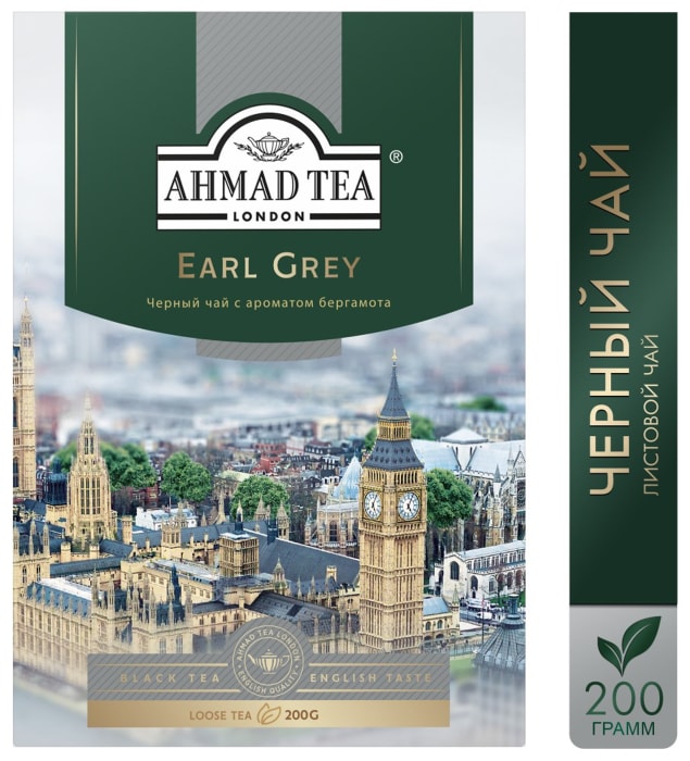 

Чай черный Ahmad Tea Earl Grey 200 г