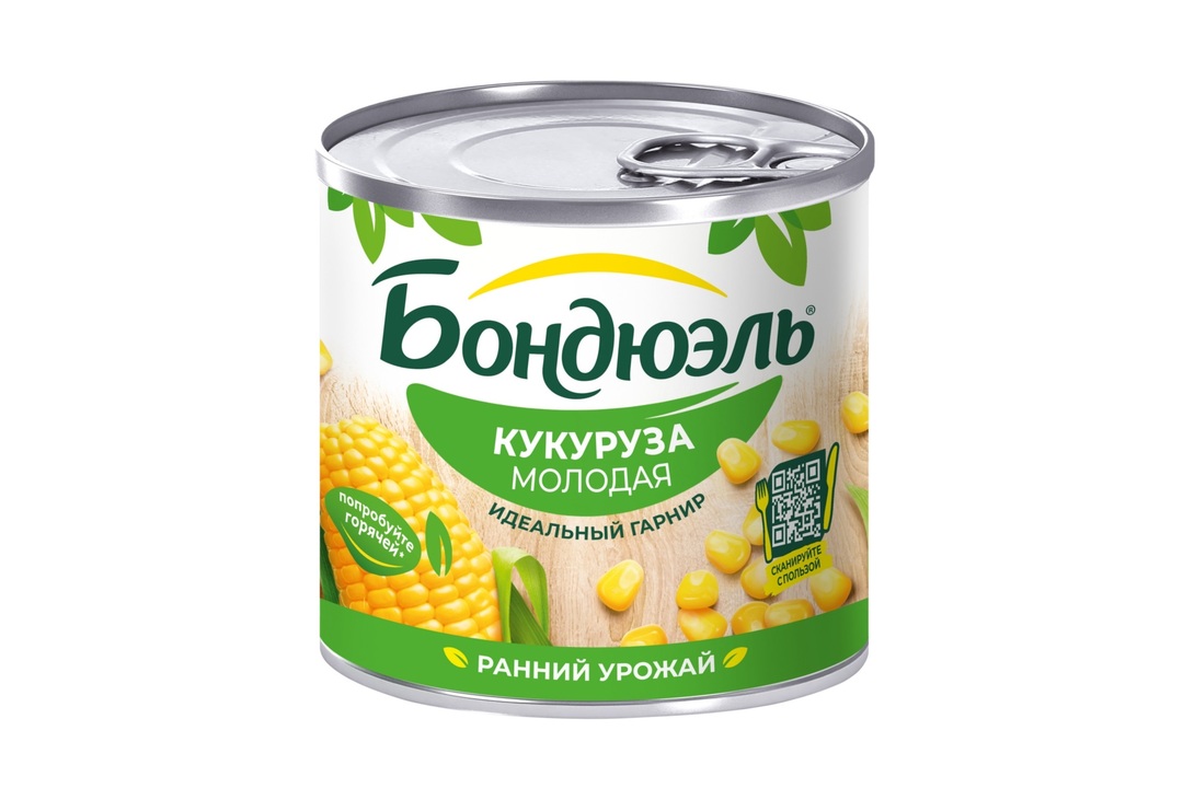

Кукуруза консервированная Бондюэль молодая 170 г