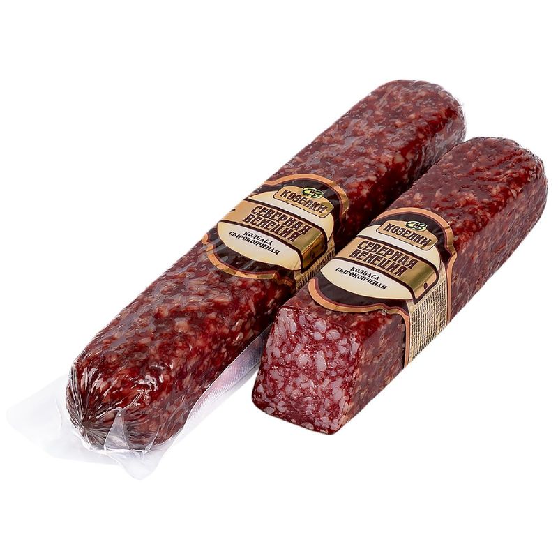 

Колбаса Козелки Северная Венеция сырокопченая вес