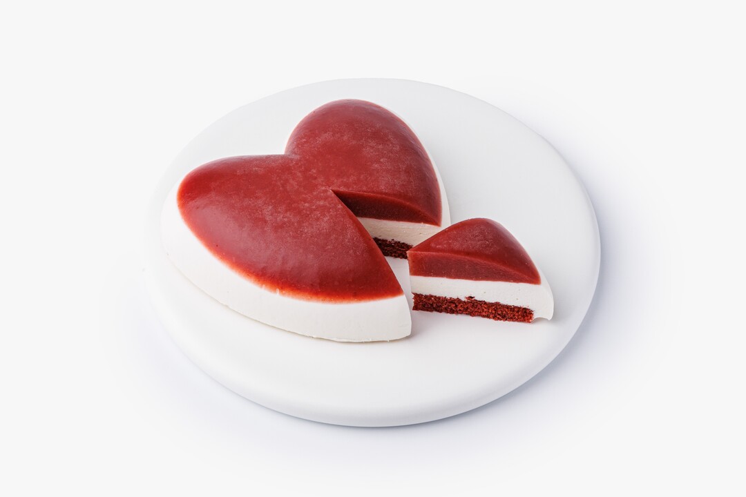 

Торт муссовый ВкусВилл Айс Клубничный бархат 400 г