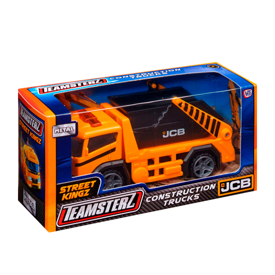 

Игрушка JCB Street Kingz Погрузчик, бетономешалка, мусоровоз 1 шт., в ассортименте