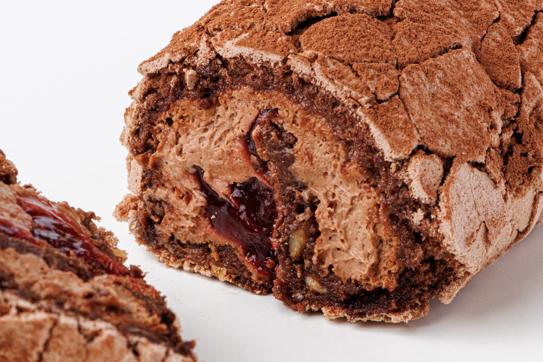 

Рулет меренговый ВкусВилл Шоколад и вишня 210 г