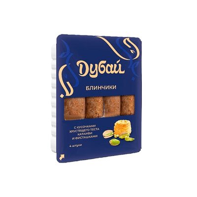 Полуфабрикат Блинчики С Фисташками И Тесто Катаифи Дубай Замороженный 200 г
