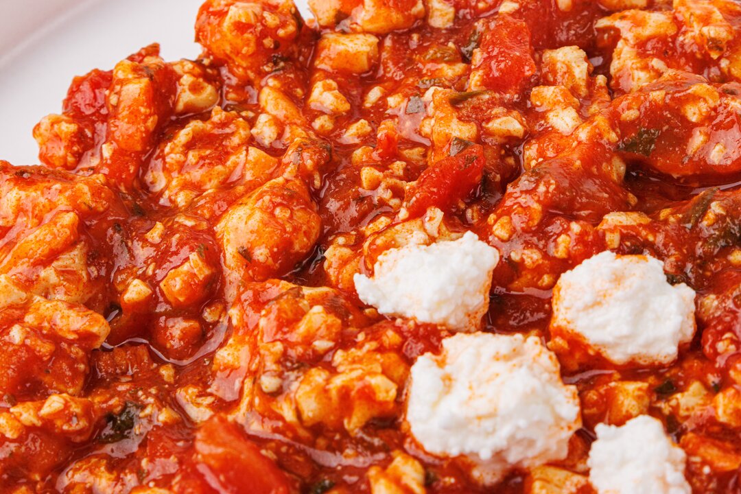 

Шакшука ВкусВилл со скрэмблом и брынзой 210 г