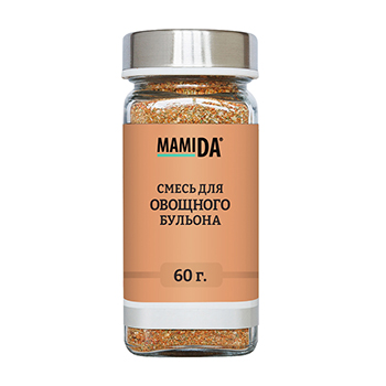 

Приправа MamiDA Смесь для овощного бульона 60 г