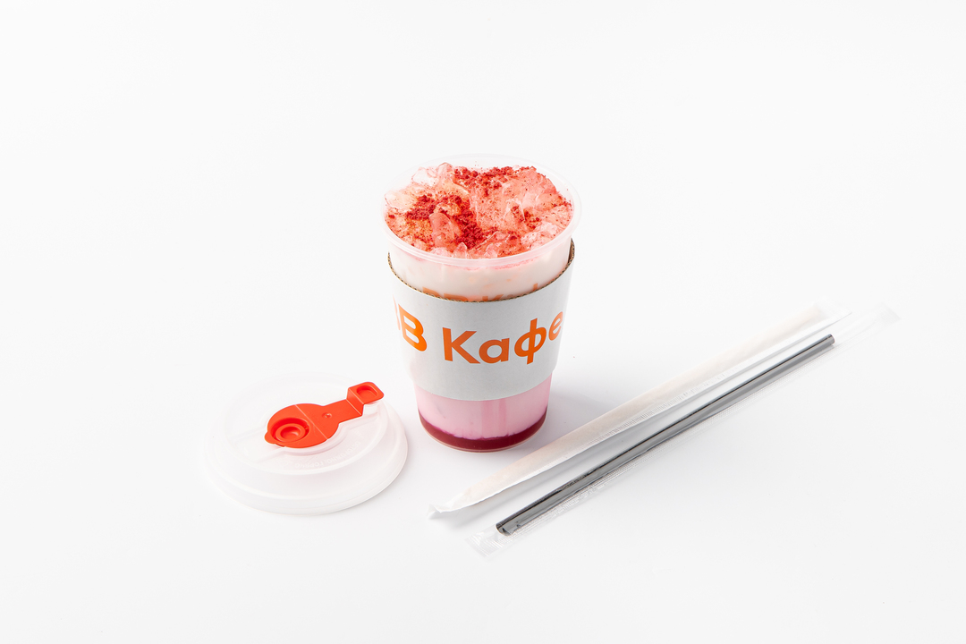 

Айс Латте ВкусВилл Кафе малина-миндаль на кокосовом напитке 300 мл