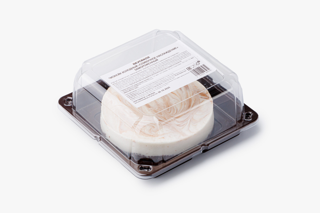 

Чизкейк холодный Сливочное наслаждение заморозка Продукт замороженный 420 г