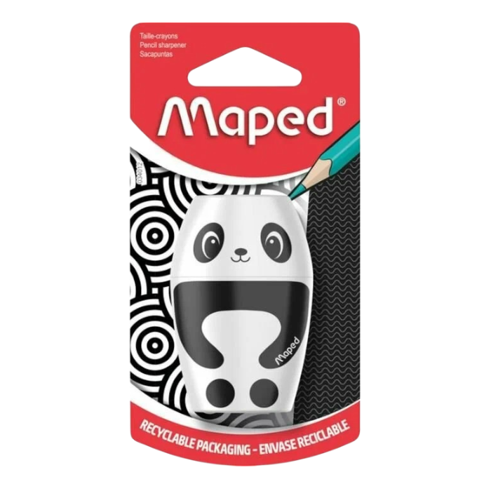 

Точилка Maped Shakky 1 отверстие с контейнером 1 шт. в ассортименте