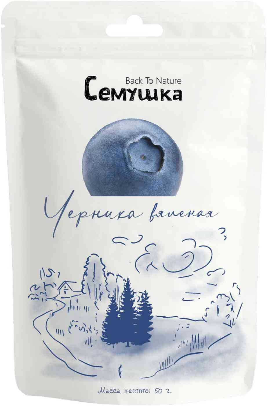 

Сухофрукты Семушка Черника вяленая 50 г