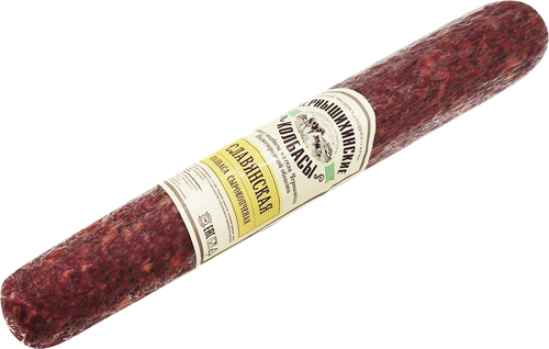 

Колбаса сырокопченая Чернышихинские колбасы Славянская, весовая