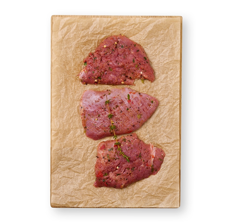 

Стейк из мяса бедра индейки Азбука вкуса с паприкой охлажденный 200 г