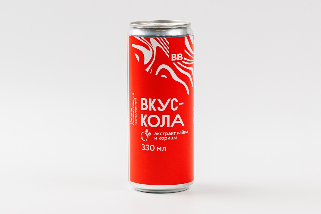 

Напиток газированный ВкусВилл Кола 330 мл