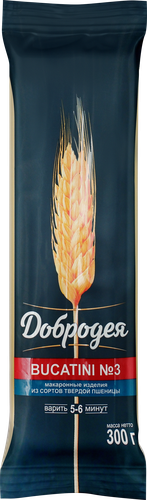 

Макароны Добродея Bucatini 3 букатини 300 г