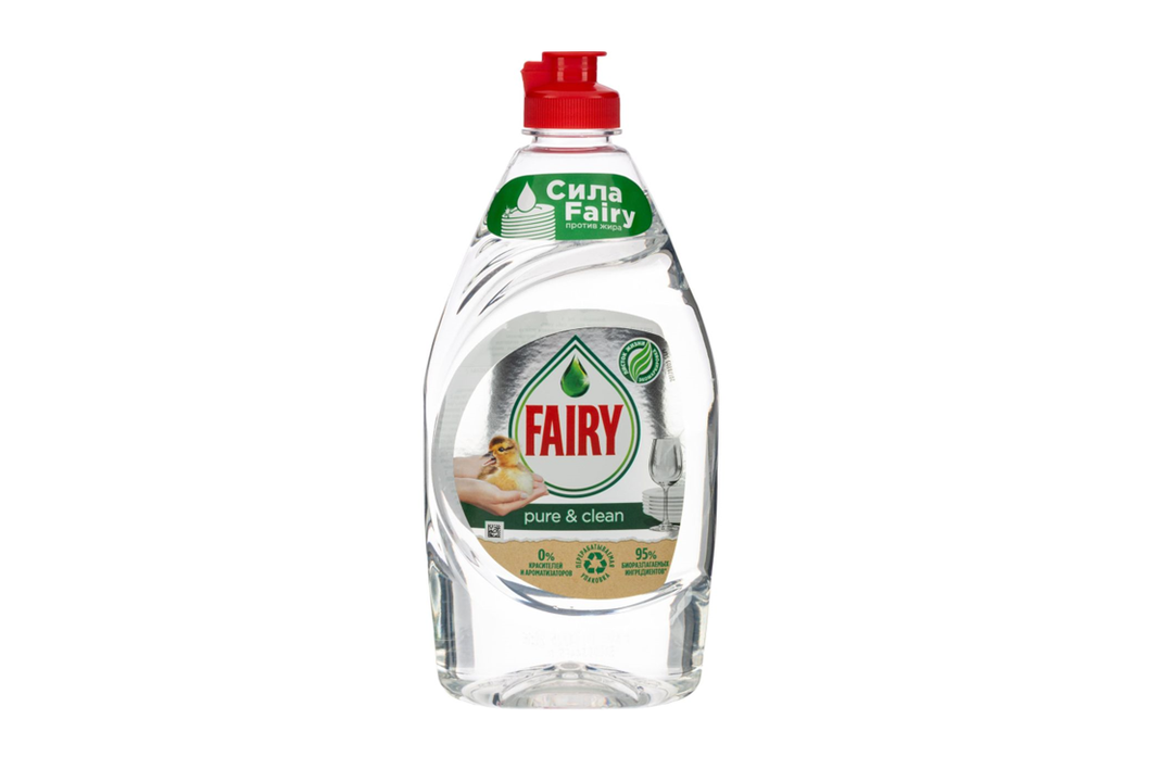 

Средство для мытья посуды Fairy Pure&Clean 450 мл 1 шт. дизайн упаковки в ассортименте