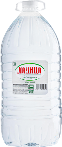 

Вода питьевая Ладица негазированная 5 л