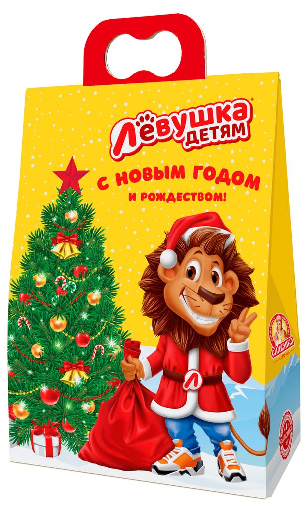 

Подарок новогодний Лёвушка детям Ассорти №2 303 г