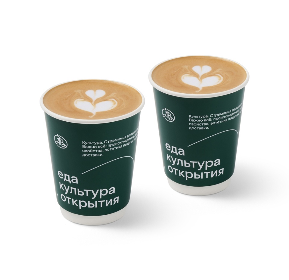 

Кофейная пара Азбука Вкуса Капучино на миндальном молоке 400 мл 2 шт.