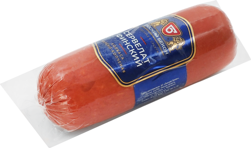 

Колбаса варено-копченая Омский Бекон Сервелат Финский 380 г