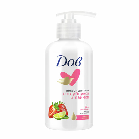 

Лосьон для тела Дав с клубникой и лаймом 280 мл