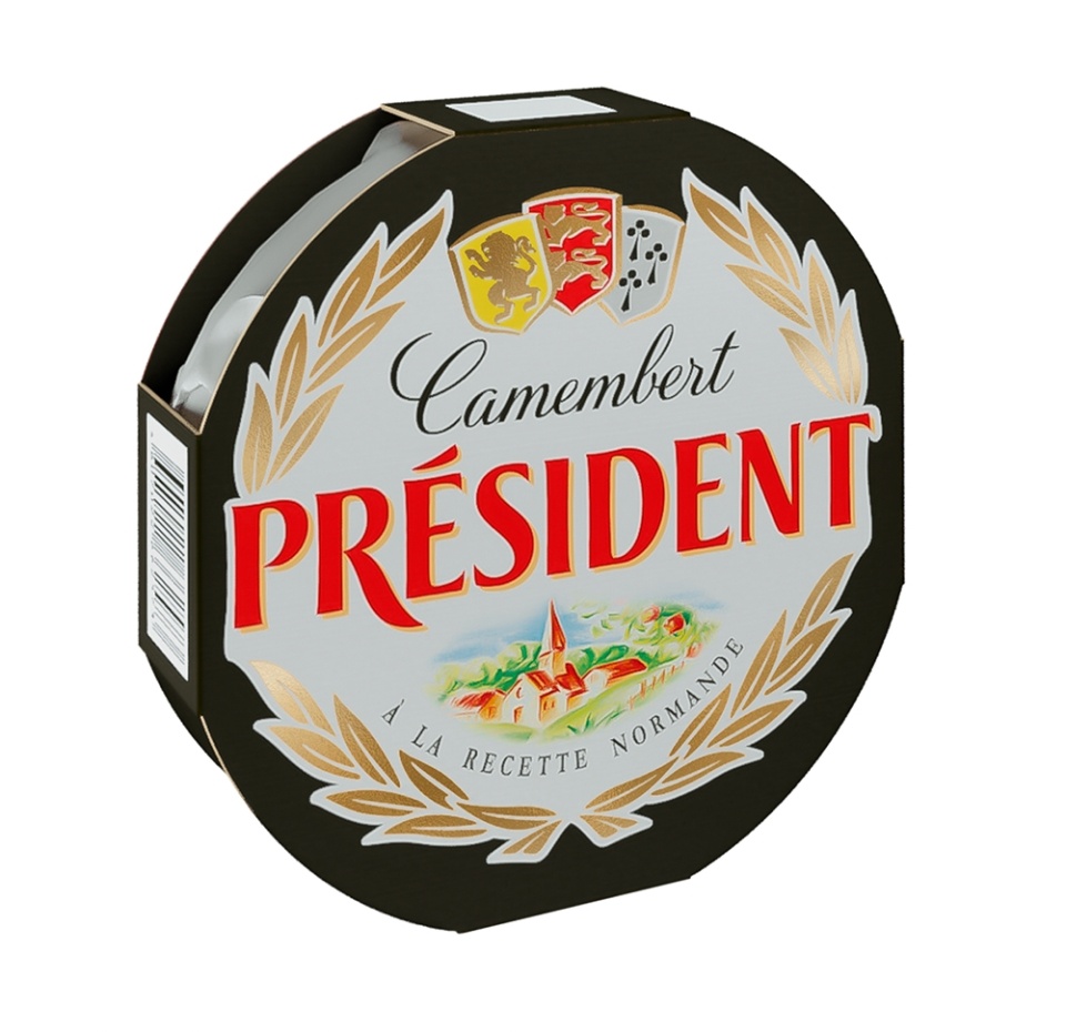 

Сыр President Камамбер с белой плесенью 45% 125 г