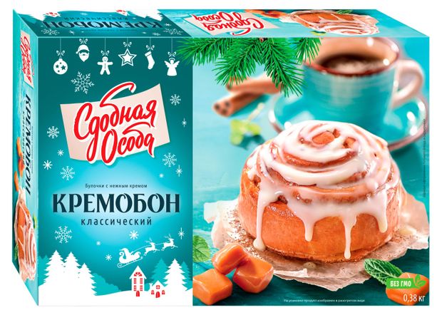 

Пирог Сдобная особа Кремобон классический 380 г