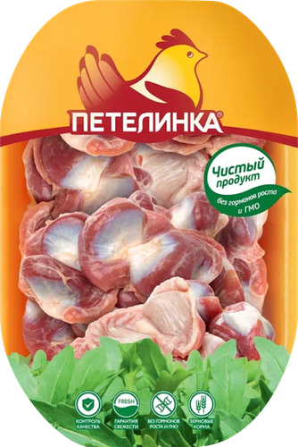 

Желудки цыплёнка-бройлера Петелинка 450 г