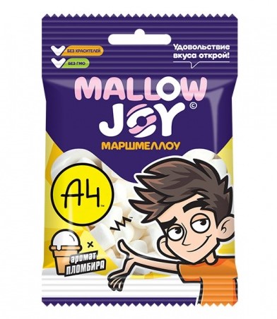 

Маршмеллоу Mallow Joy со вкусом пломбира 15 г