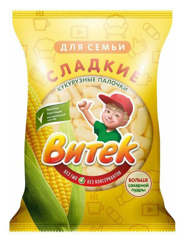 

Кукурузные палочки Витек Сладкие 140 г