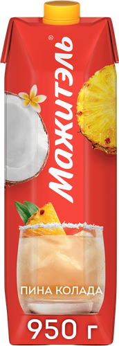 

Коктейль сывороточно-молочный Мажитэль с соком и с витаминами Пина Колада 950 г