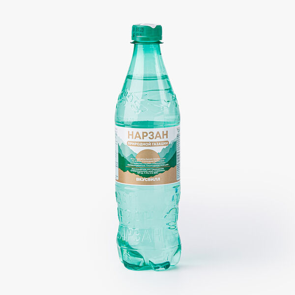 Вода минеральная ВкусВилл Нарзан природной газации, 500 мл