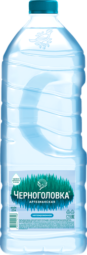 

Вода артезианская Черноголовка негазированная 2.5 л