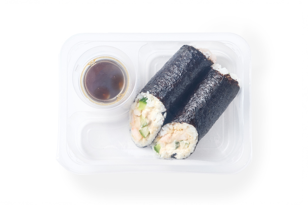 

Ролл нори ВкусВилл с креветкой и огурцом 205 г