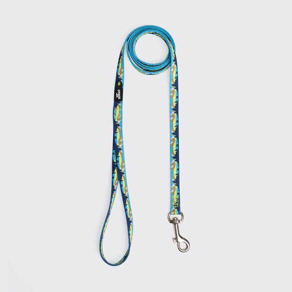 Поводок Rungo 1x120 см горный голубой